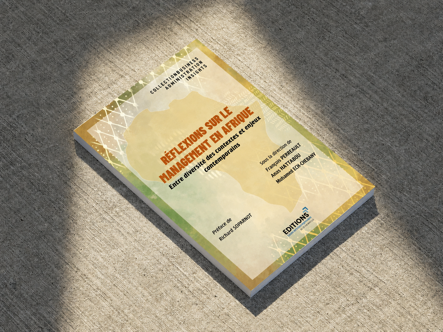 Réflexions sur le management en Afrique - recto du livre