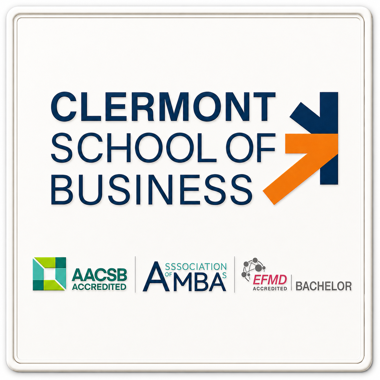Clermont School of Business – Accréditations AACSB, AMBA et EFMD Accredited Bachelor