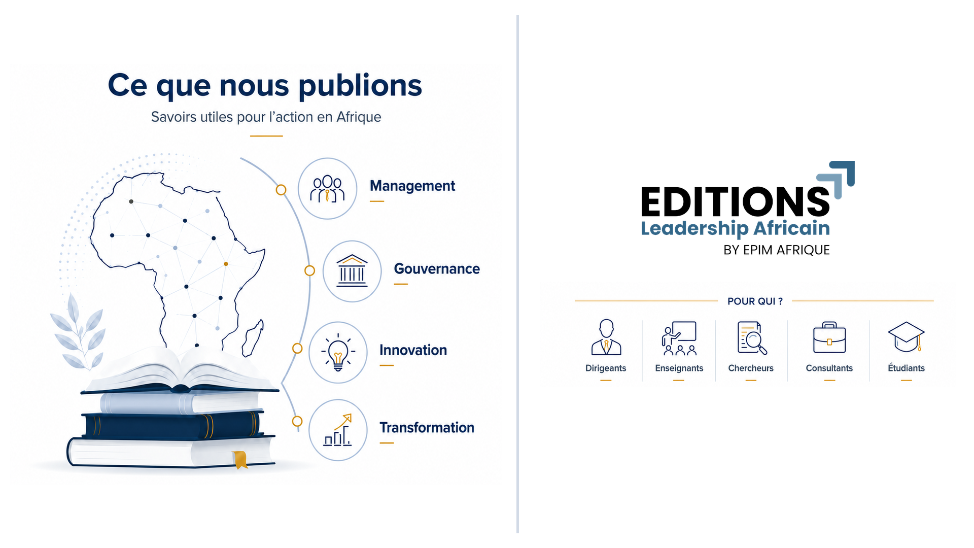 Infographie Éditions Leadership Africain